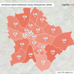 Átrajzolja Budapest költözési térképét az év eleji lakásárrobbanás